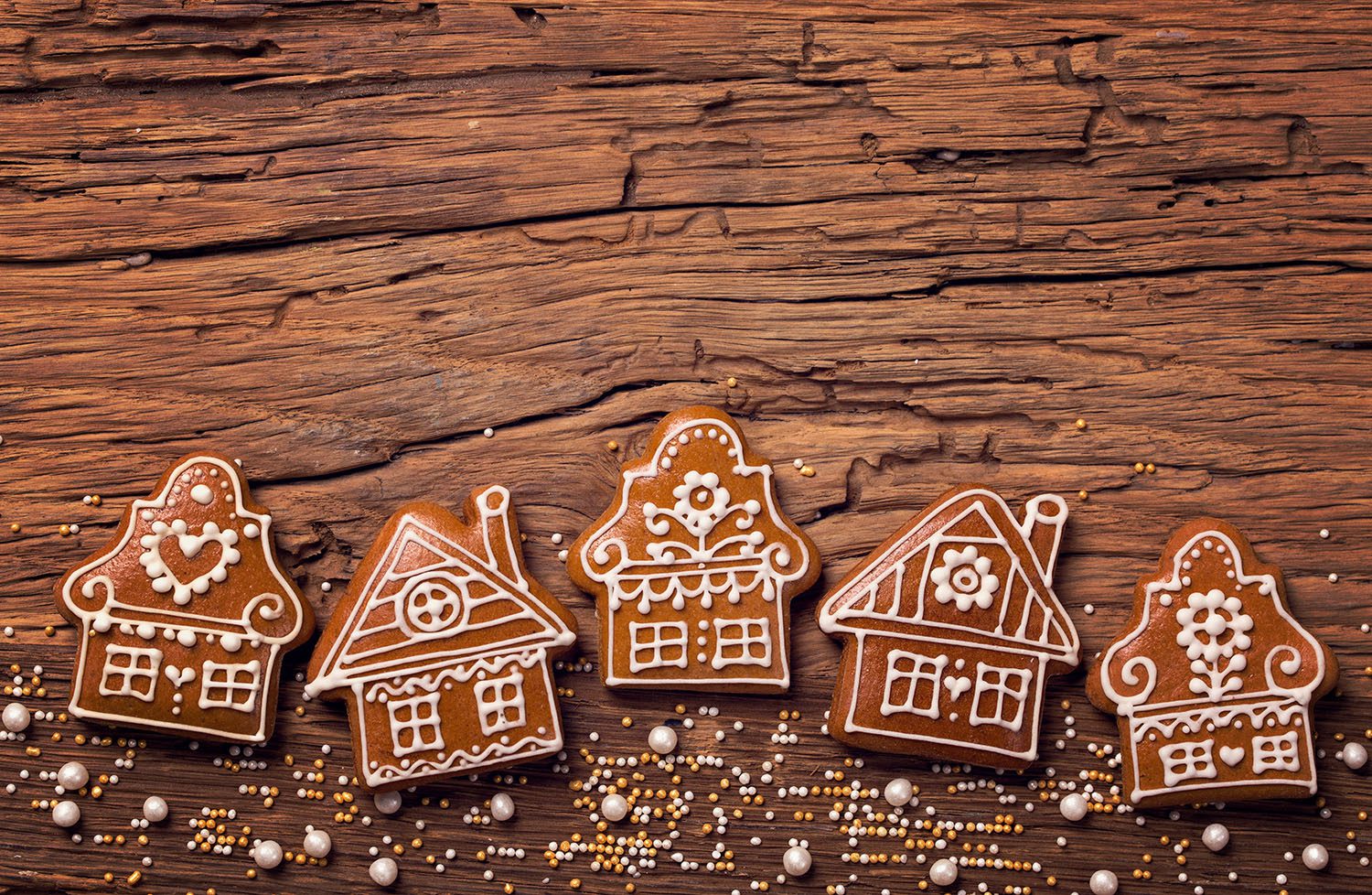 Gingerbread home cookies
