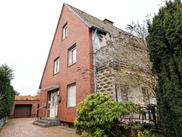 Bild - Solides und gepflegtes Zweifamilienhaus mit ausgebautem Dachgeschoss in Hasbergen