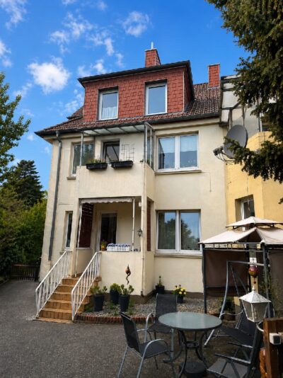 Balkone und Garten Richtung Barlage