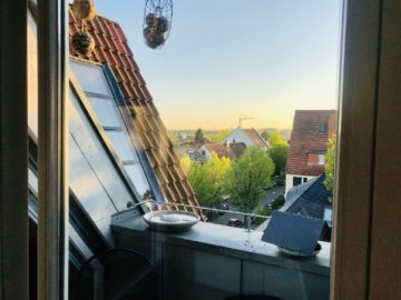 Loggia für das Glas Wein beim Sonnenuntergang - In Bestlage! Top-Wohnung über den Dächern des Westerbergs