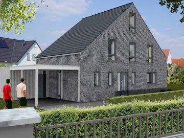 Ihr neues Zuhause in beliebter Wohnlage: Moderner Neubau in Sutthausen - Bild